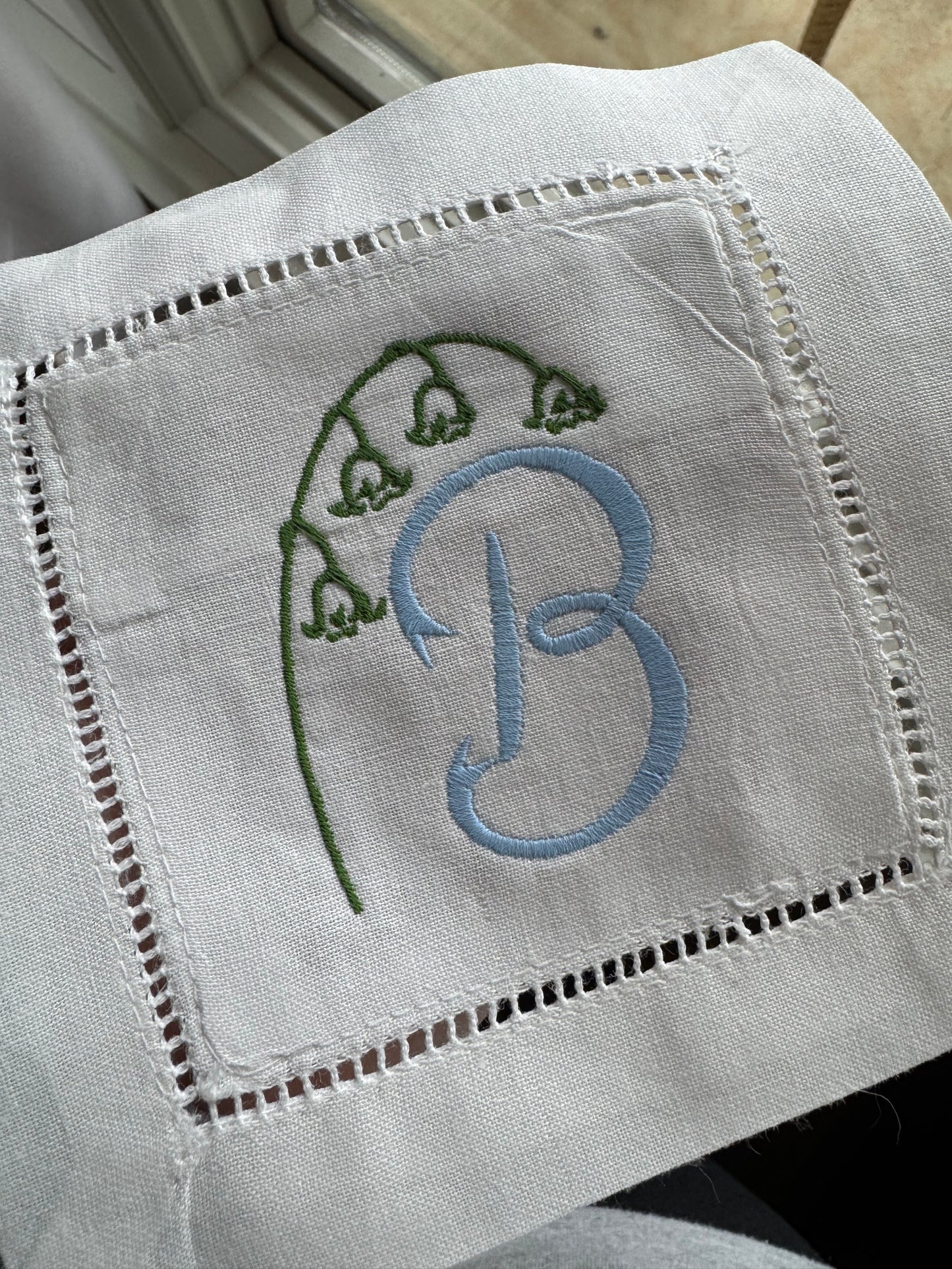 Classic Hemstitched Cocktail Napkins