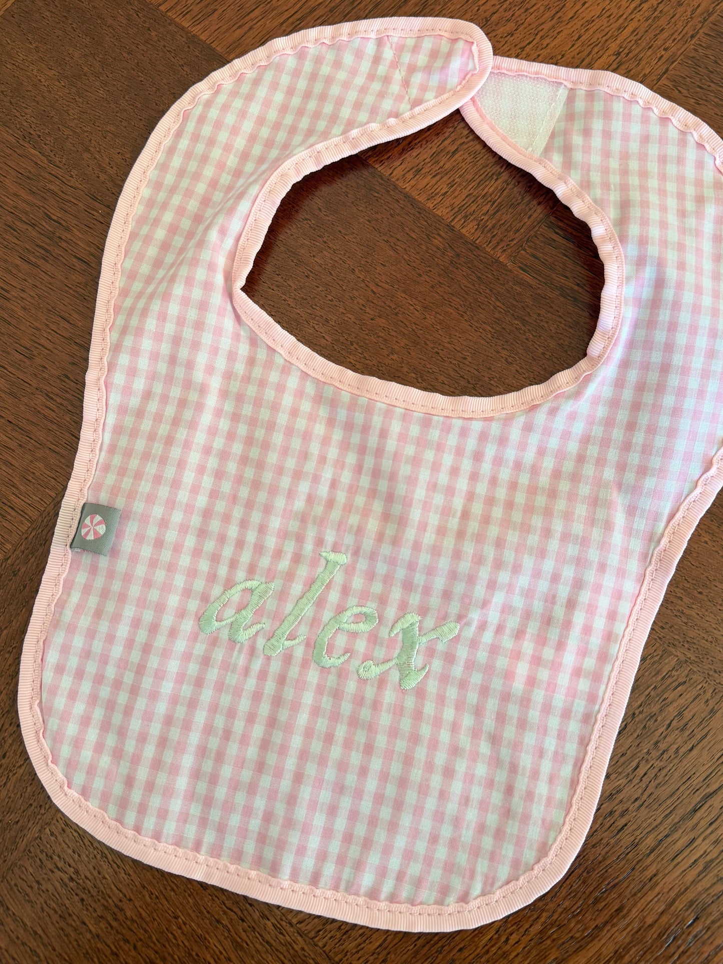Gingham Bib